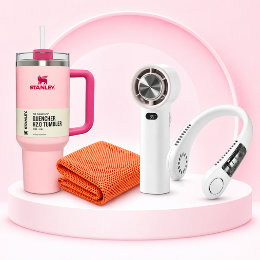 Summer Survival Kit - Ultimate Cooling Comfort Bundle
