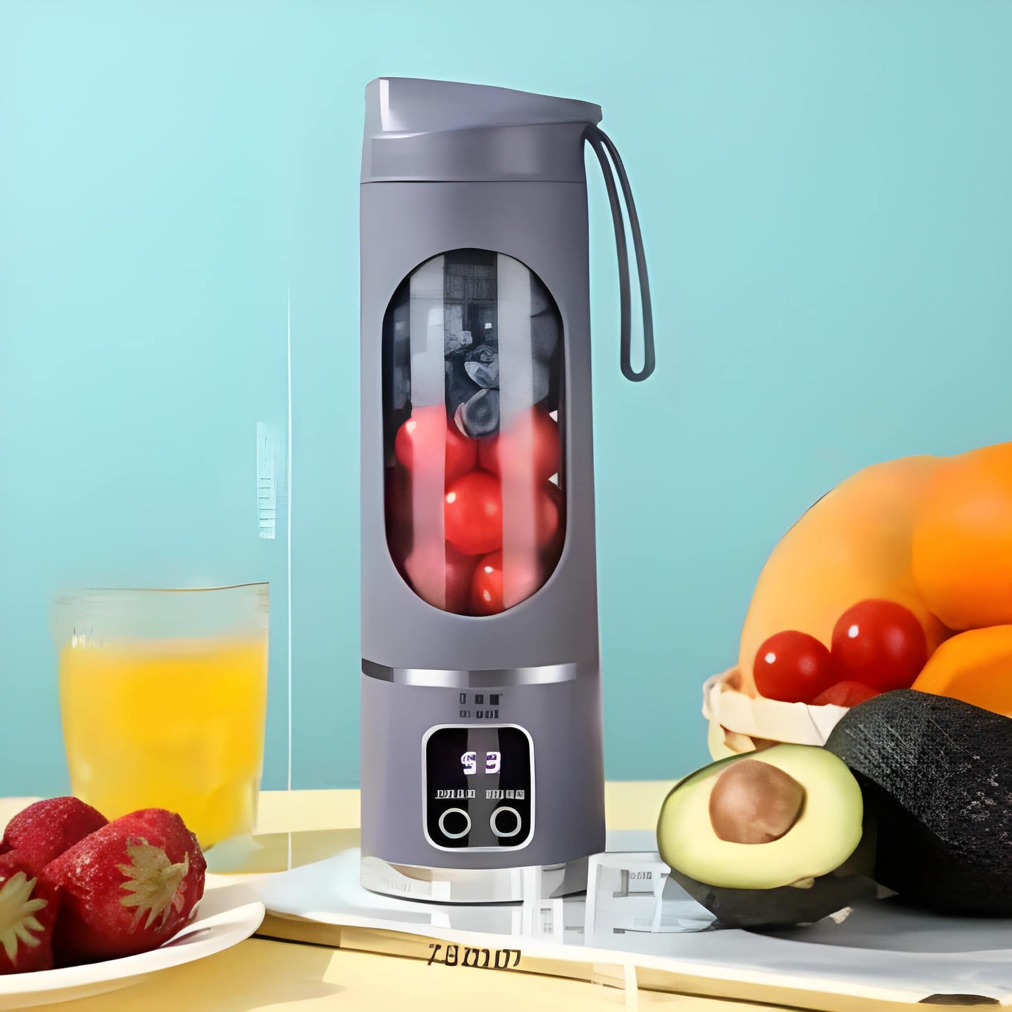 FreshBlend Portable Juicer — Rechargeable Mini Blender for Fresh Juice Anywhere