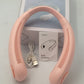 Vaneless Neck Hanging Fan — 360° Hands-Free Cooling